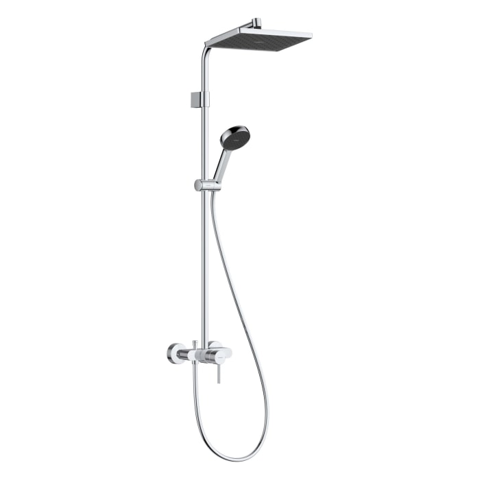 hansgrohe Activera Q Duschsystem 290/180 1 Strahlart wassersparend mit Einhebelmischer Varia