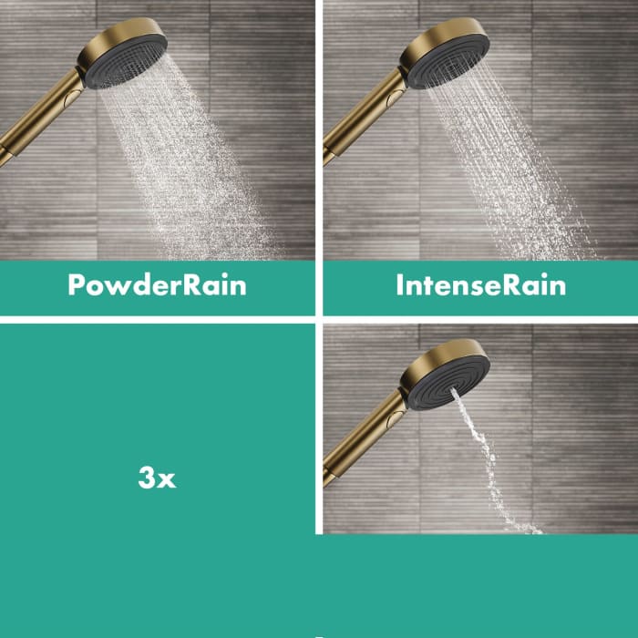 hansgrohe Pulsify Showerpipe 260 2 Strahlarten EcoSmart, mit Shower Tablet Select 400