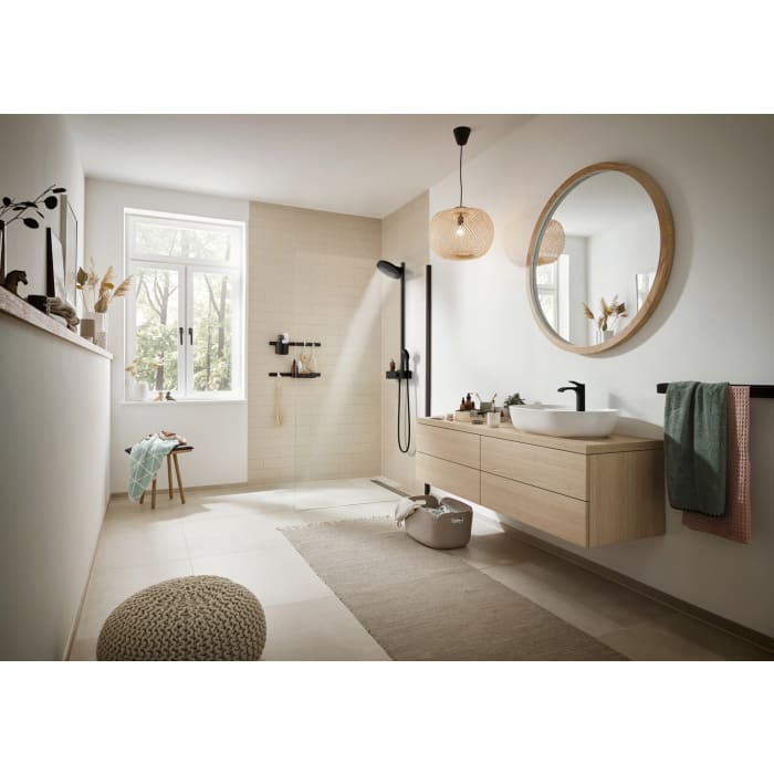 hansgrohe Pulsify Showerpipe 260 2 Strahlarten EcoSmart, mit Shower Tablet Select 400