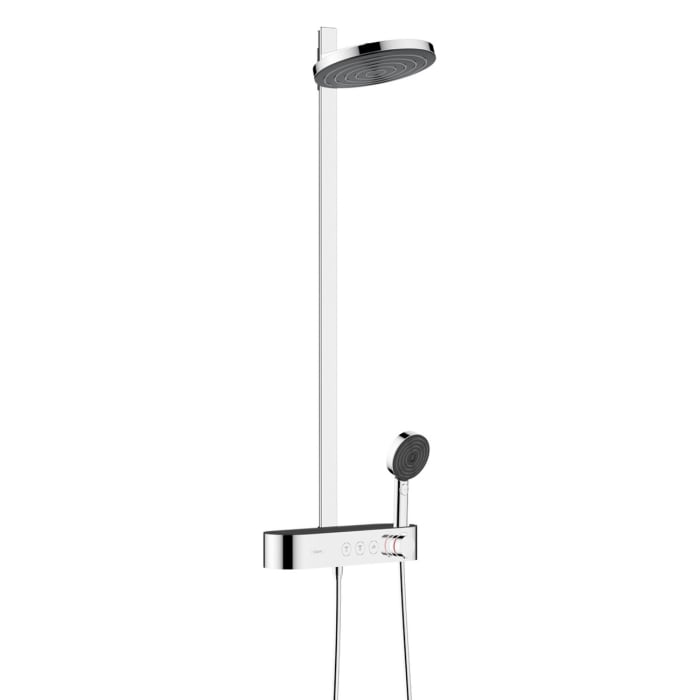 hansgrohe Pulsify Showerpipe 260 2 Strahlarten EcoSmart, mit Shower Tablet Select 400