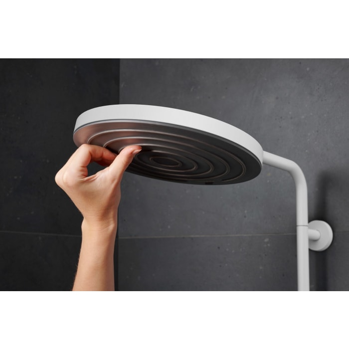 hansgrohe Pulsify S Puro Duschsystem 260 1 Strahlart wassersparend, mit Ecostat Fine und Duschkopf 3 Strahlarten