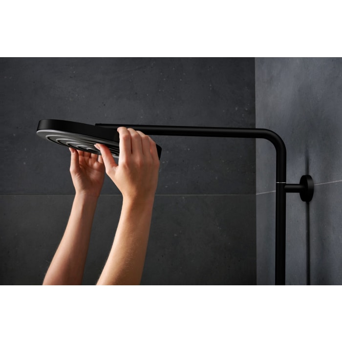 hansgrohe Pulsify S Puro Duschsystem 260 1 Strahlart wassersparend, mit Ecostat Fine und Duschkopf 3 Strahlarten