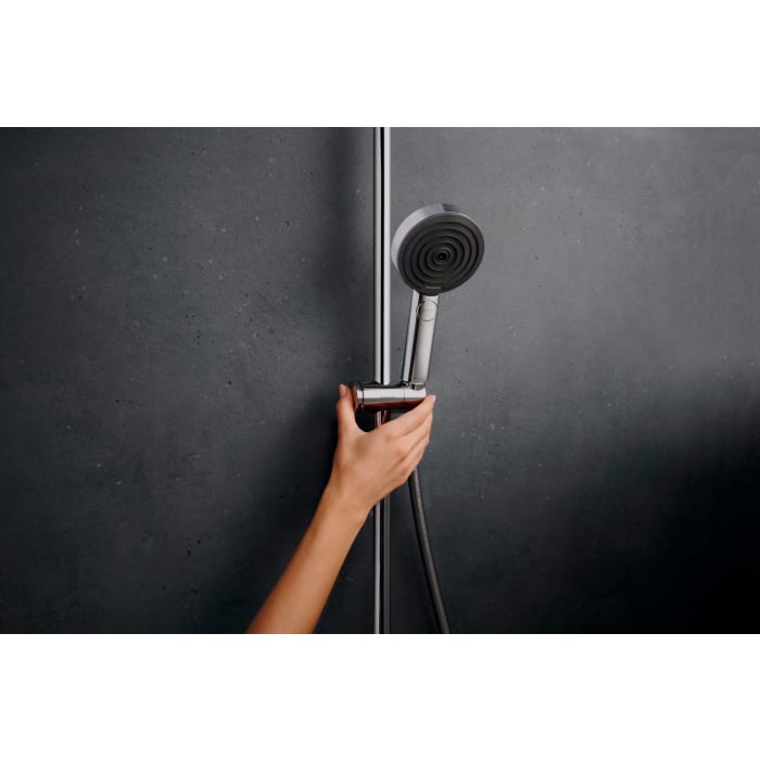 hansgrohe Pulsify S Puro Duschsystem 260 1 Strahlart wassersparend, mit Ecostat Fine und Duschkopf 3 Strahlarten