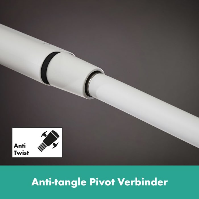 hansgrohe Pulsify S Puro Duschsystem 260 1 Strahlart, mit Ecostat Fine