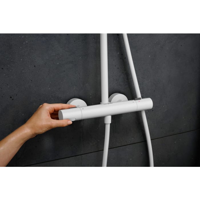 hansgrohe Pulsify S Puro Duschsystem 260 1 Strahlart wassersparend, mit Ecostat Fine