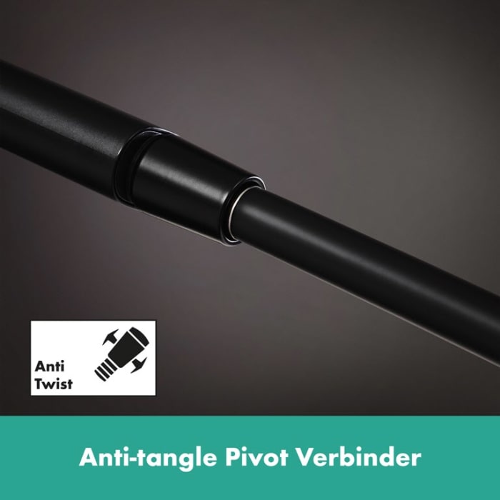 hansgrohe Pulsify S Puro Duschsystem 260 1 Strahlart, mit Ecostat Fine und Duschkopf 3 Strahlarten