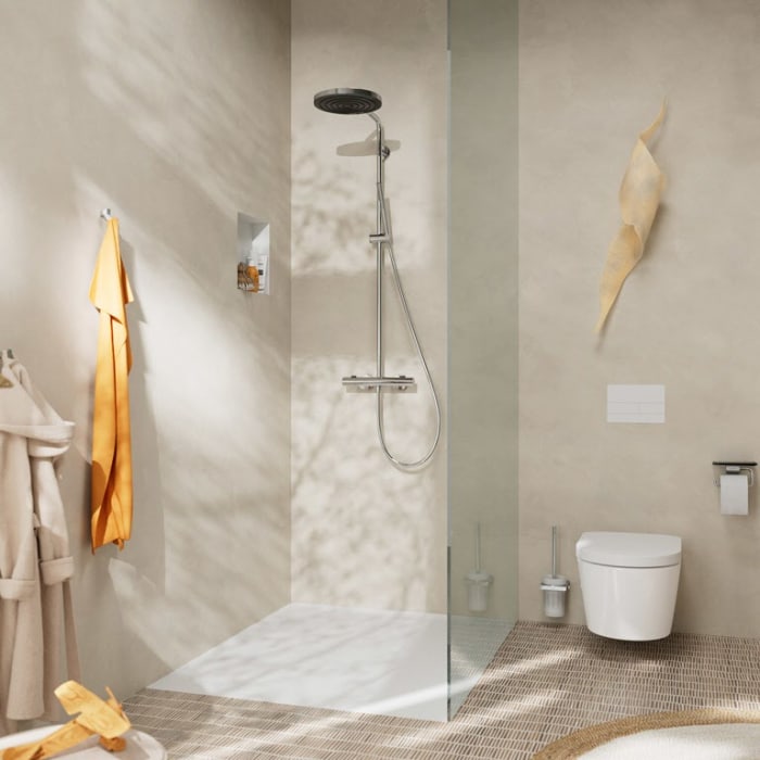 hansgrohe Pulsify S Puro Duschsystem 260 1 Strahlart wassersparend, mit Ecostat Fine