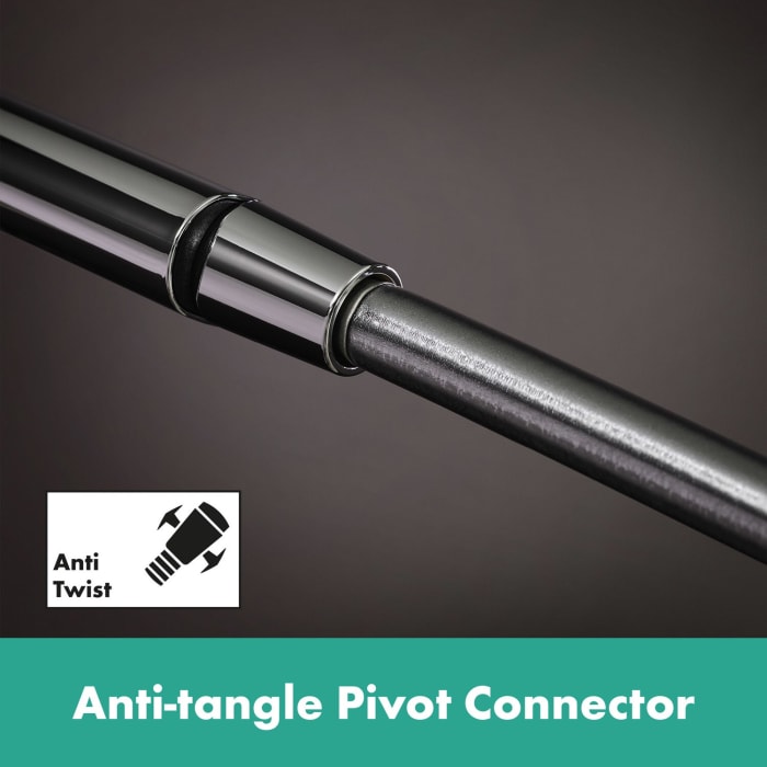 hansgrohe Pulsify S Puro Duschsystem 260 1 Strahlart wassersparend, mit Wannenthermostat Ecostat Fine und Duschkopf 3 Strahlarten