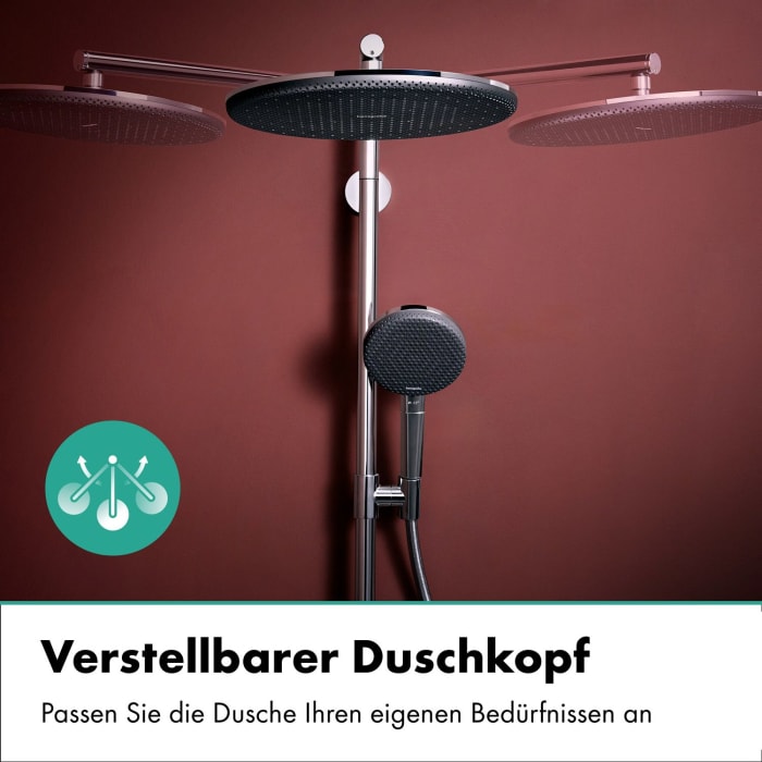 hansgrohe Raindance Alive S Puro Duschsystem 300 1 Strahlart wassersparend+ mit Ecostat Element