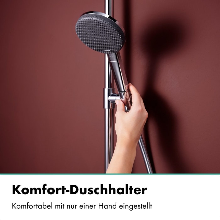 hansgrohe Raindance Alive S Puro Duschsystem 300 1 Strahlart wassersparend+ mit Ecostat Element