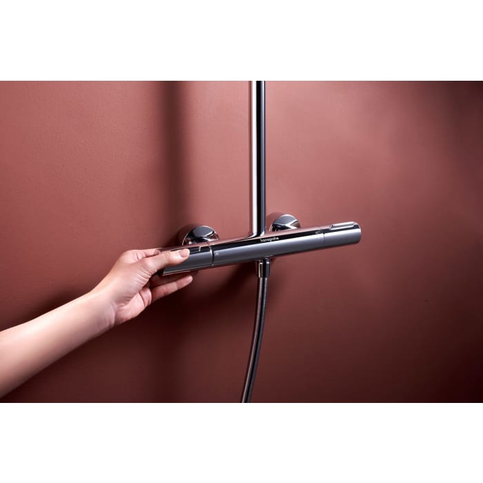 hansgrohe Raindance Alive S Puro Duschsystem 300 1 Strahlart wassersparend+ mit Ecostat Element