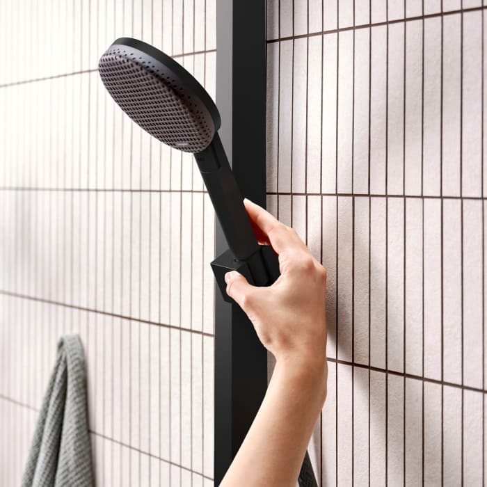 hansgrohe Raindance Alive Q Duschsystem 210/340 softcube, 1 Strahlart, mit ShowerSelect Comfort