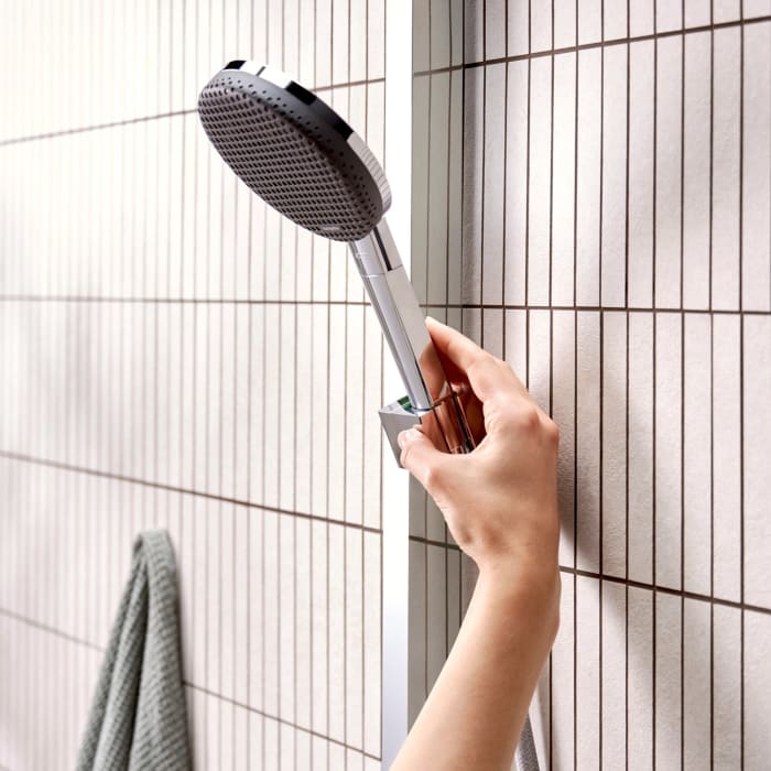 hansgrohe Raindance Alive Q Duschsystem 210/340 softcube, 1 Strahlart wassersparend, mit ShowerSelect Comfort