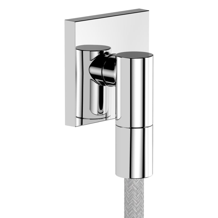 hansgrohe FixFit Fine E Wandanschluss mit Rückflussverhinderer