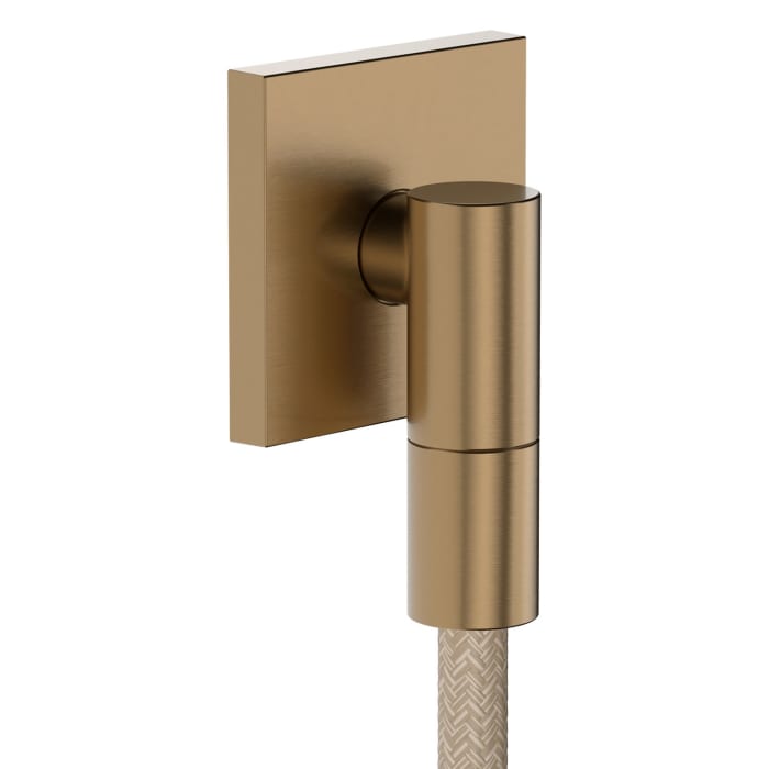 hansgrohe FixFit Fine E Wandanschluss mit Rückflussverhinderer