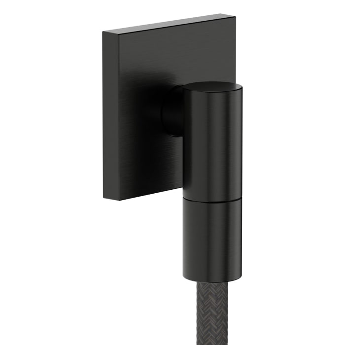 hansgrohe FixFit Fine E Wandanschluss mit Rückflussverhinderer