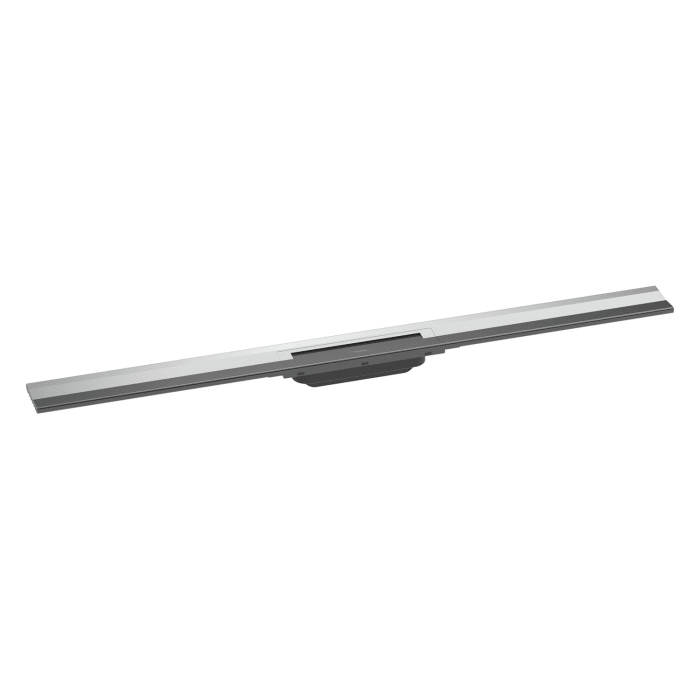 hansgrohe RainDrain Flex Fertigset Duschrinne 100 cm, kürzbar zur Wandmontage