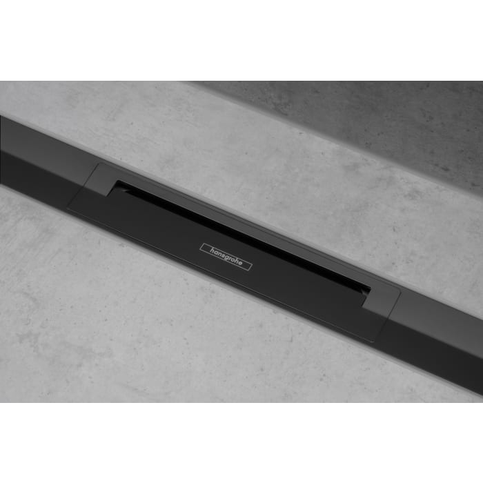 hansgrohe RainDrain Flex Fertigset Duschrinne 90 cm, kürzbar