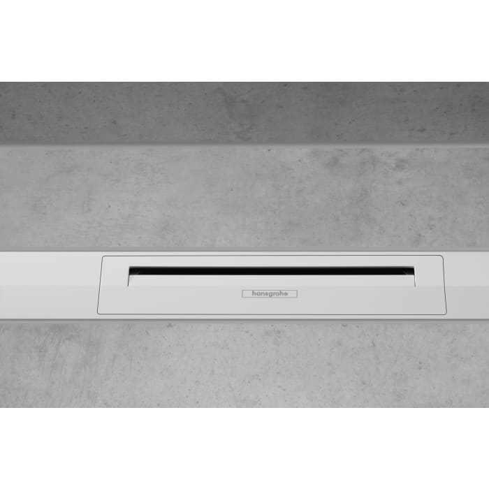 hansgrohe RainDrain Flex Fertigset Duschrinne 90 cm, kürzbar