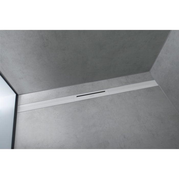 hansgrohe RainDrain Flex Fertigset Duschrinne 90 cm, kürzbar