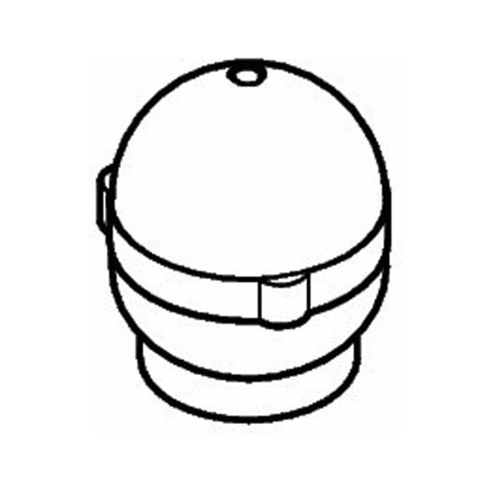 hansgrohe Duo Ersatz-Griff Warmwasserseite