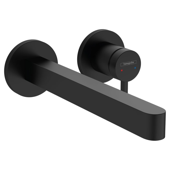 hansgrohe Finoris Einhebel-Waschtischarmatur Unterputz für Wandmontage mit Auslauf 22,8 cm