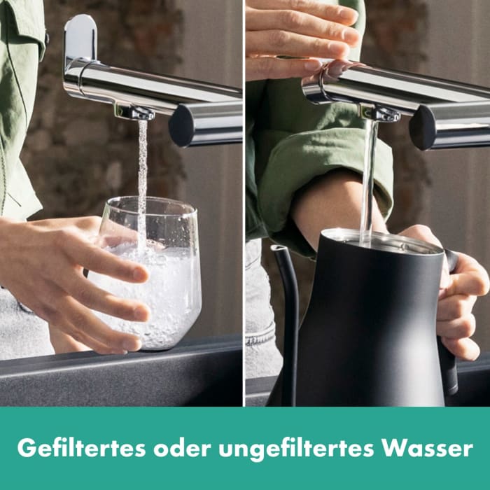 hansgrohe Aqittura M91 Filtersystem 240, 1jet, Starter Set
