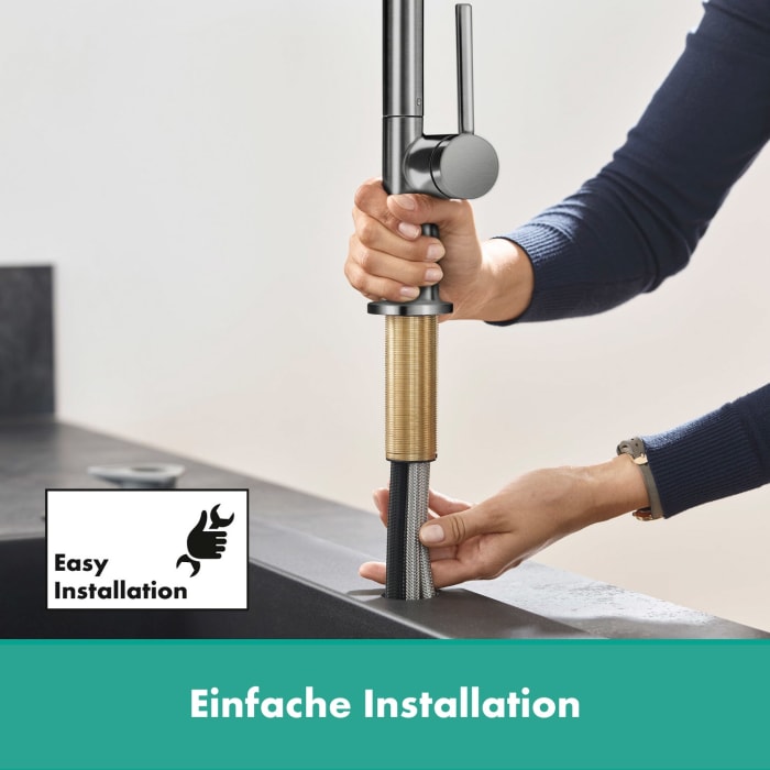 hansgrohe Talis M54 Einhebel-Küchenmischer 270, 1jet