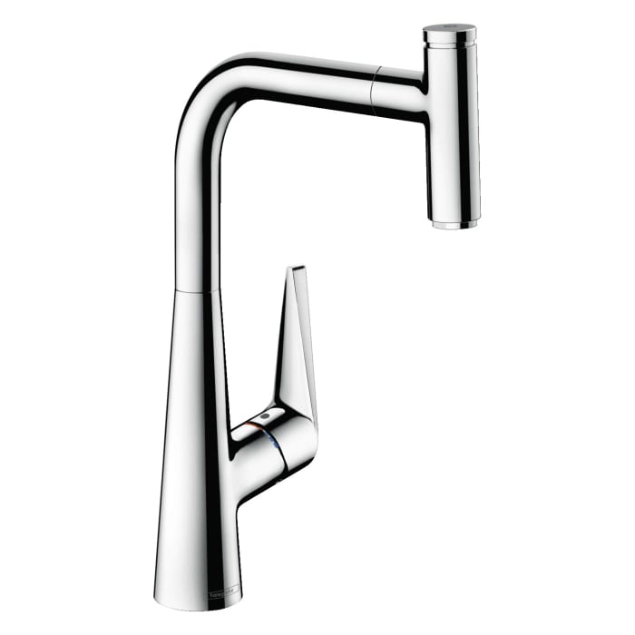 hansgrohe Talis Select M51 Einhebel-Küchenarmatur 300, Eco, Ausziehauslauf, 1jet