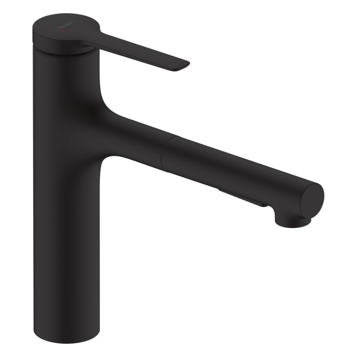 hansgrohe Zesis M33 Einhebel-Küchenarmatur 160 mit Ausziehbrause, 2 Strahlarten