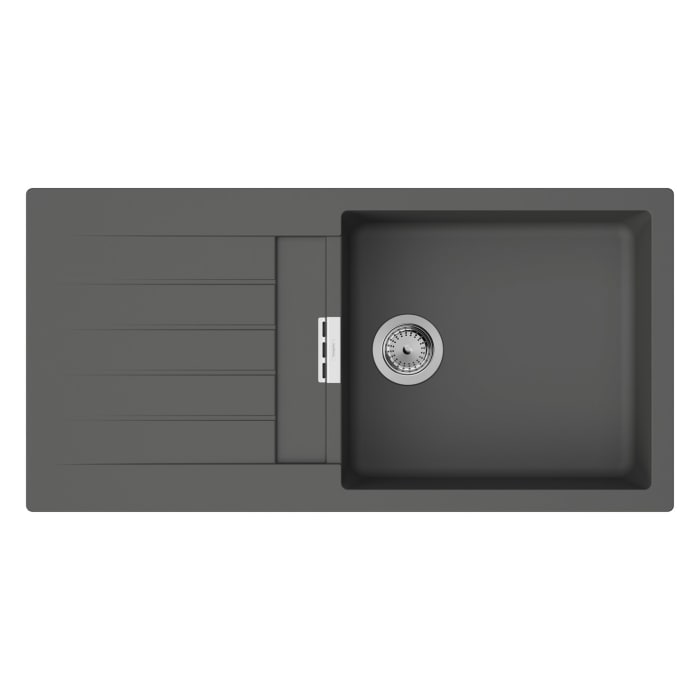 hansgrohe S520-F480 Einbauspüle 480 mit Abtropffläche, reversibel