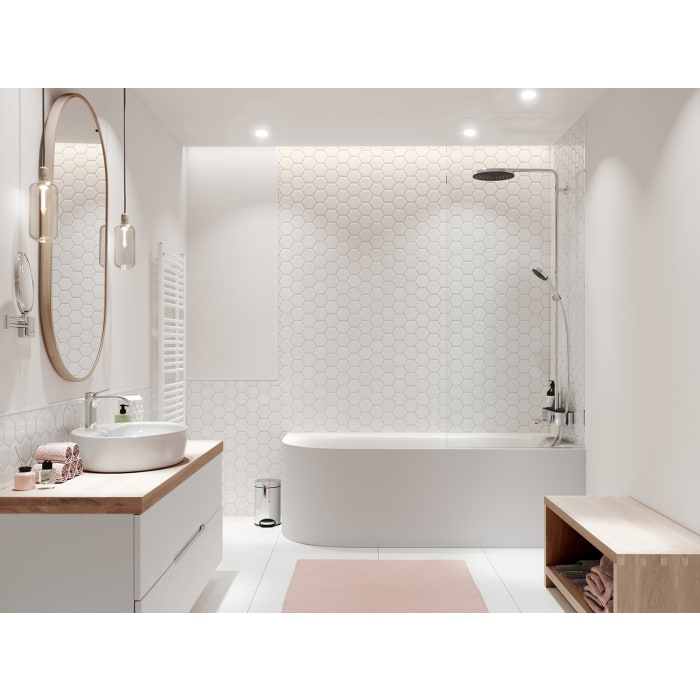 hansgrohe Pulsify Showerpipe 260 1 Strahlart, mit Shower Tablet Select 400