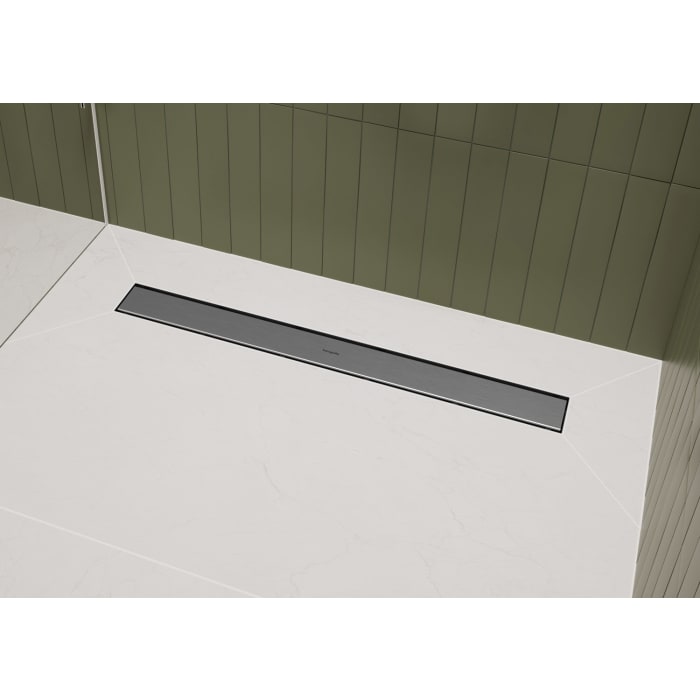 hansgrohe RainDrain Go Komplettset Duschrinne 800 rückseitig befliesbar für Standard-/flache Installation