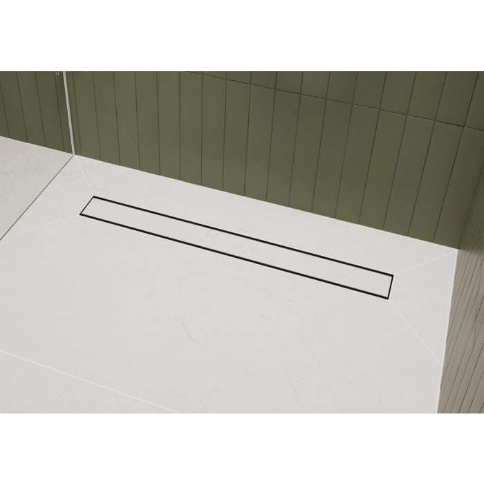 hansgrohe RainDrain Go Komplettset Duschrinne 700 rückseitig befliesbar für Standard-/flache Installation