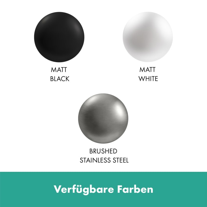 hansgrohe RainDrain Match Plus Fertigset Duschrinne 90 cm mit höhenverstellbarem Rahmen