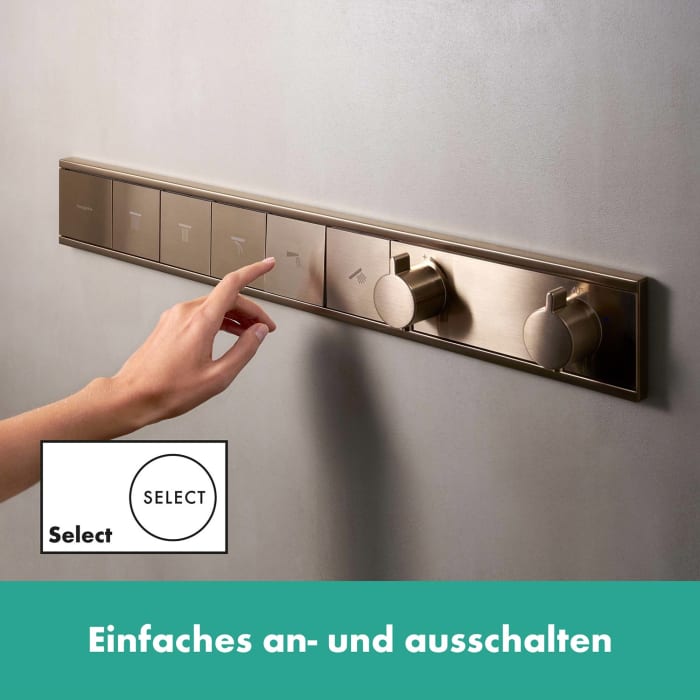 hansgrohe RainSelect Thermostat Unterputz für 5 Verbraucher