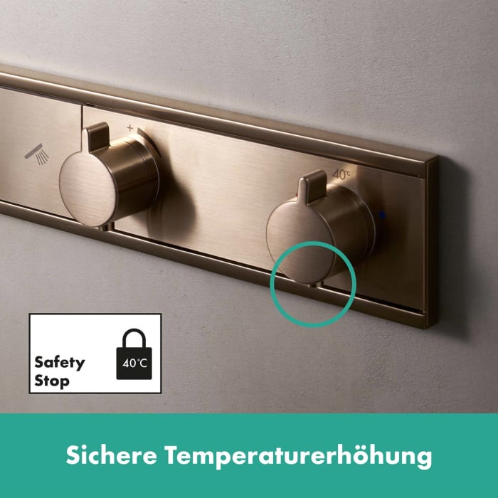 hansgrohe RainSelect Thermostat Unterputz für 5 Verbraucher