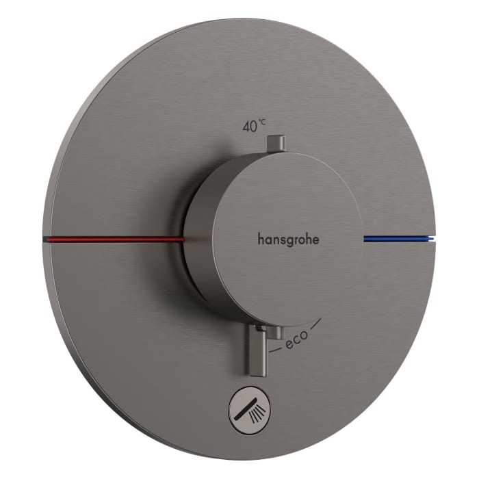 hansgrohe ShowerSelect Comfort S Thermostat Unterputz für 1 Verbraucher und 1 zusätzlichen Abgang