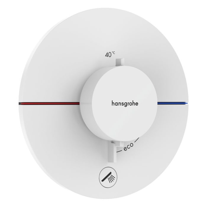 hansgrohe ShowerSelect Comfort S Thermostat Unterputz für 1 Verbraucher und 1 zusätzlichen Abgang