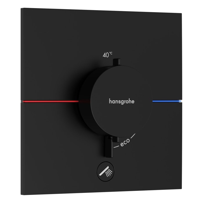 hansgrohe ShowerSelect Comfort E Thermostat Unterputz für 1 Verbraucher und 1 zusätzlichen Abgang