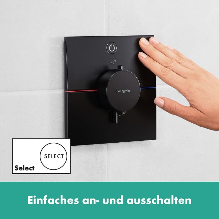 hansgrohe ShowerSelect Comfort E Thermostat Unterputz für 1 Verbraucher