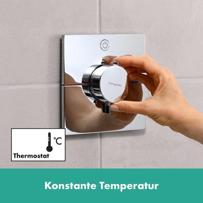 hansgrohe ShowerSelect Comfort E Thermostat Unterputz für 1 Verbraucher