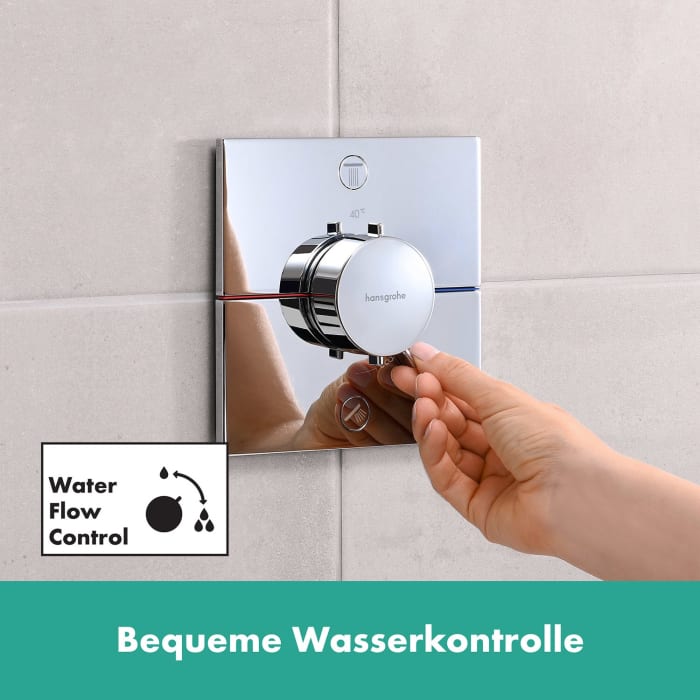 hansgrohe ShowerSelect Comfort E Thermostat Unterputz für 2 Verbraucher