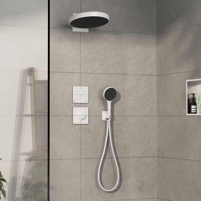 hansgrohe ShowerSelect Comfort Q Thermostat Unterputz für 1 Verbraucher und einen zusätzlichen Abgang
