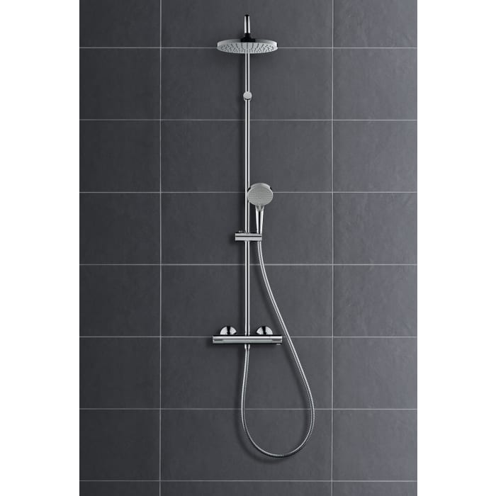 hansgrohe Vernis Blend Duschsystem 200 1 jet mit Brausethermostat