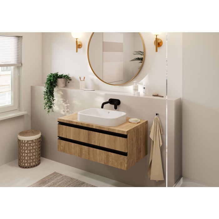 hansgrohe Vernis Blend Waschtischarmatur Unterputz, Auslauf 20,5 cm