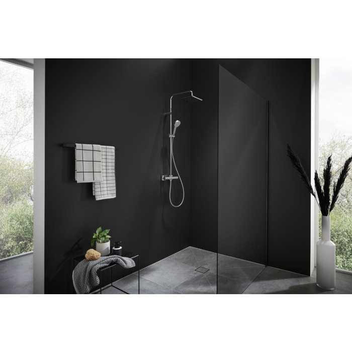 hansgrohe Vernis Shape Duschsystem 230 1 jet EcoSmart mit Brausethermostat