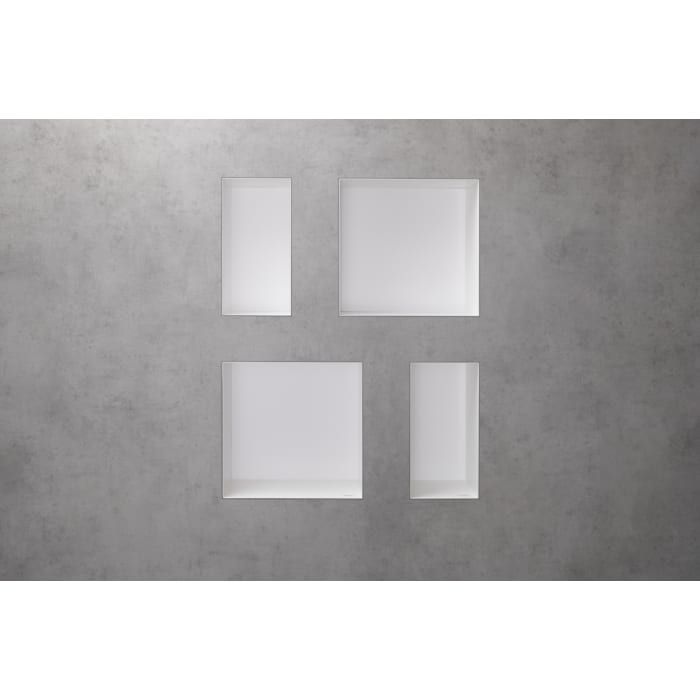 hansgrohe XtraStoris Minimalistic Wandnischen-Einbaubox rahmenlos 30 x 14 x 30 cm