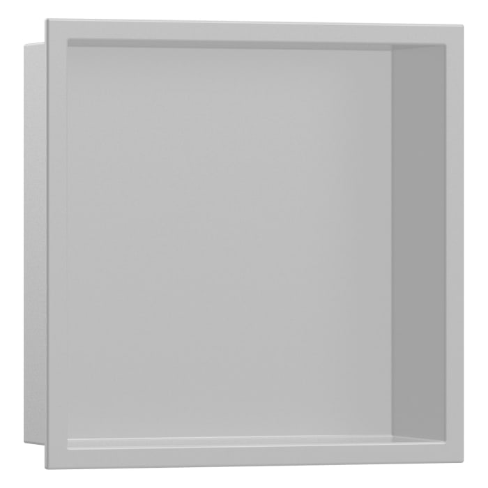 hansgrohe XtraStoris Original Wandnischen-Einbaubox mit Rahmen 30 x 10 x 30 cm