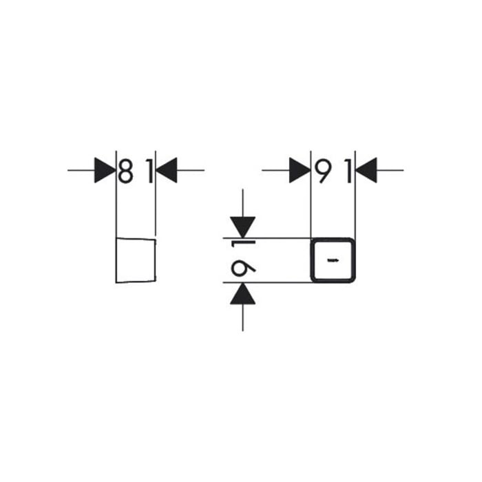 hansgrohe IntraStoris Box klein Basis Set